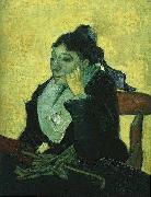 Vincent Van Gogh L Arlesienne oil on canvas